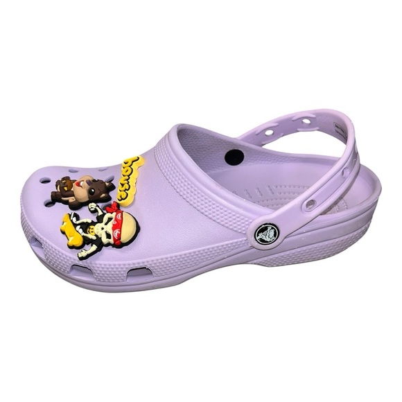 CROCS Shoes - Crocs x Justin Bieber Drew House Lavender Classic Clog Men’s Sz 6 / Women’s Sz 8